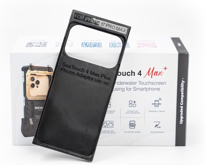 DIVEVOLK Seatouch 4 Max Plus Adapter for iPhone 17 Pro/17 Pro Max - Image 3